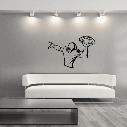 Image of Football Wall Decal - Vinyl Decal - Car Decal - CDS017