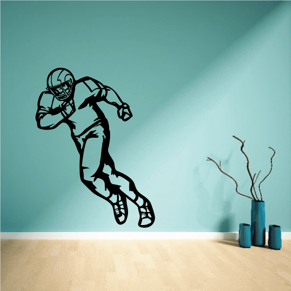 Image of Football Wall Decal - Vinyl Decal - Car Decal - CDS032