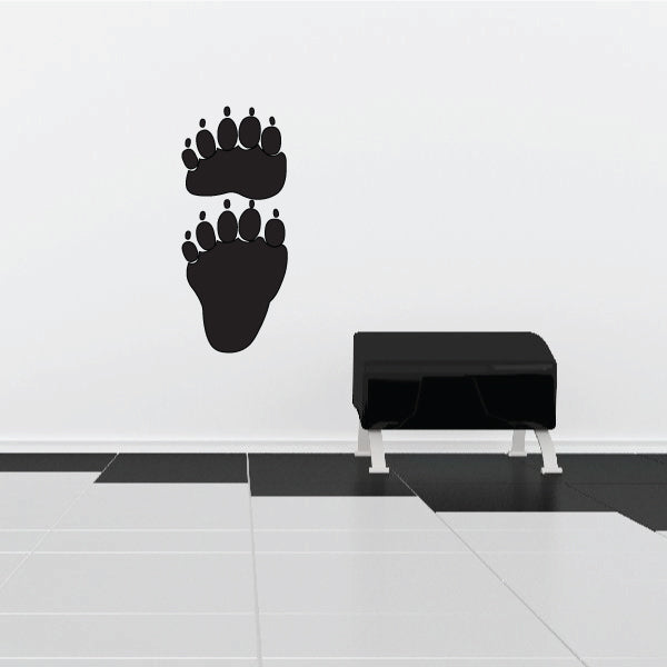 Image of Footprint Decals