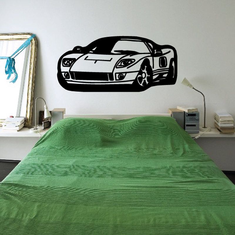 Image of Ford GT40 Race Car Decal