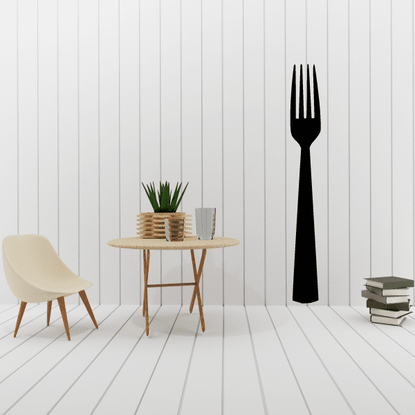 Image of Fork Decal