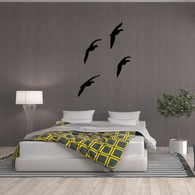 Image of Four Ducks Angled Flying Decal