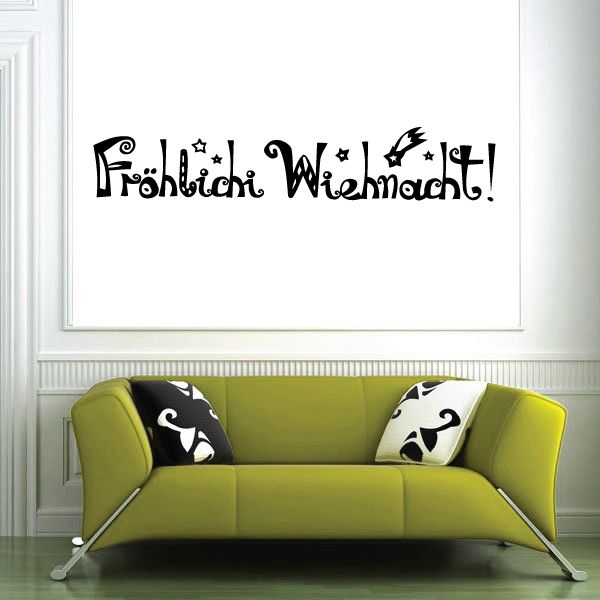 Image of Fröhliche Weihnacht Decal