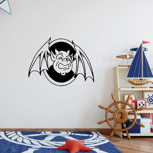 Image of Framed Dark Bat Decal