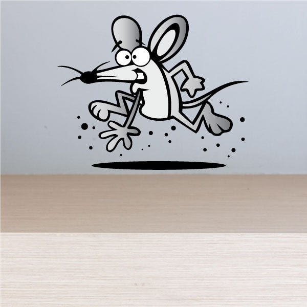 Image of Frank the Mouse Cartoon Sticker