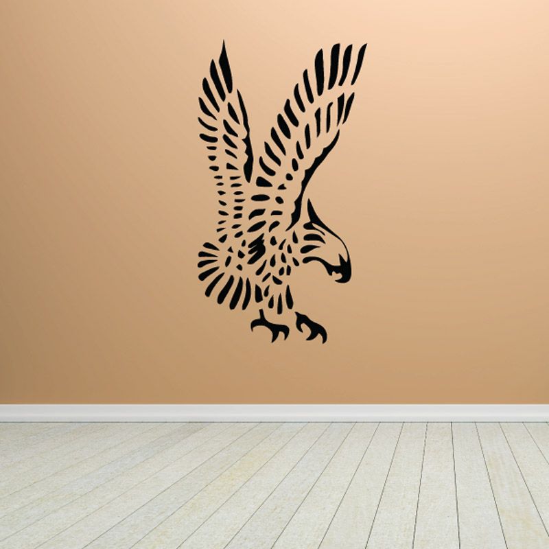 Image of Frayed Eagle Decal