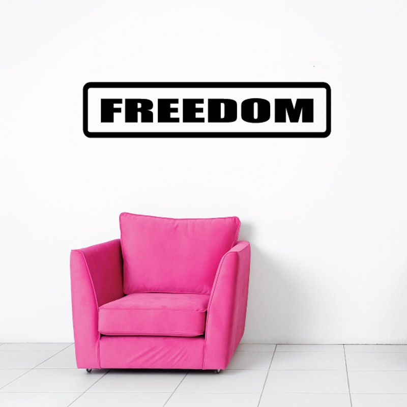 Image of Freedom Decal