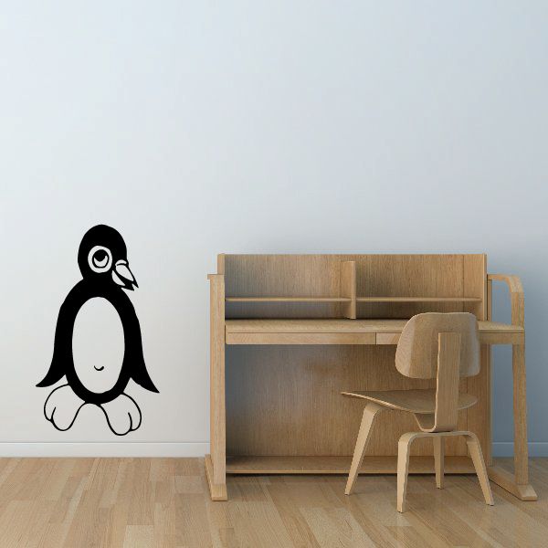 Image of Friendly Penguin Decal