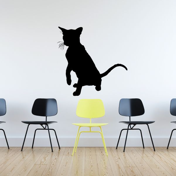 Image of Frisky Cat Decal