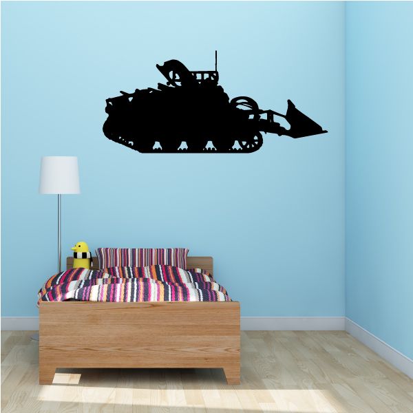 Image of Front-Loader Tank Decal