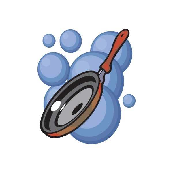 Frying Pan Sticker – Vinyl Disorder