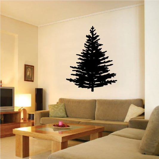 Image of Full Christmas Tree Decal