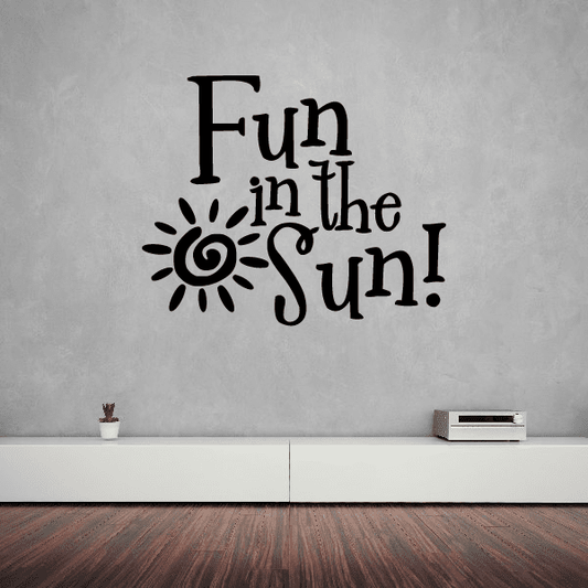 Image of Fun in the sun Wall Decal