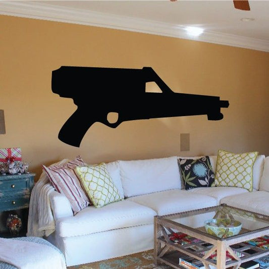 Image of Futuristic Handgun Decal