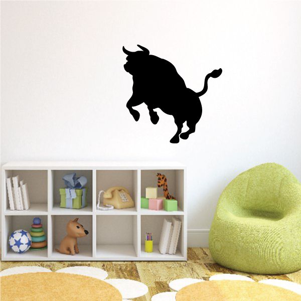 Image of Galloping Bull Decal