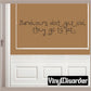 Wall decal with text: "Gardeners don’t get old, they go to pot".