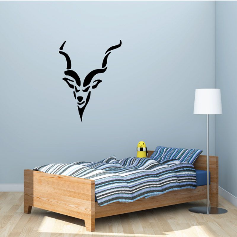 Image of Gazelle Head Decal