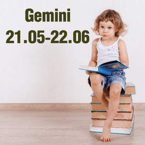 Gemini text and date decal, 21.05-22.06