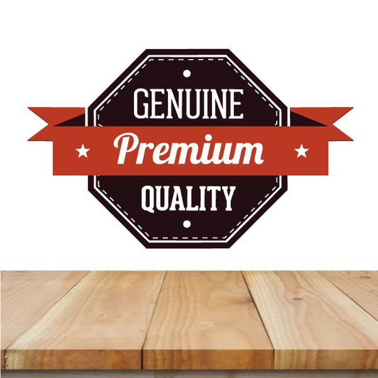 Image of Genuine Premium Quality Retail Discount Sign Wall Decal - Vinyl Decal - Car Decal - Idcolor060
