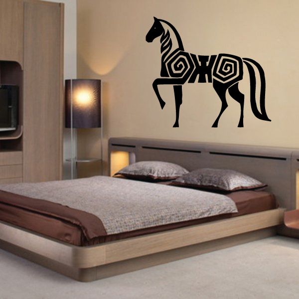 Image of Geometric Body Horse Decal