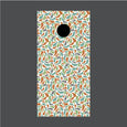 Image of Geometric Pattern Cornhole Board Wraps