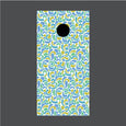 Image of Geometric Pattern Cornhole Board Wraps