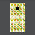 Image of Geometric Pattern Cornhole Board Wraps