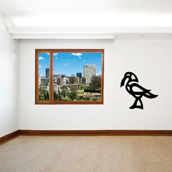 Image of Geometric Shore Bird Decal