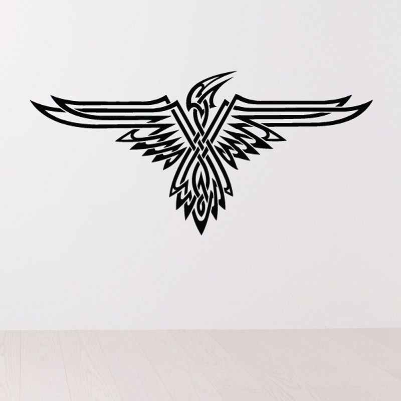 Image of Geometric Spread Eagle Decal