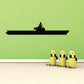 Gerald R Ford-class aircraft carrier silhouette