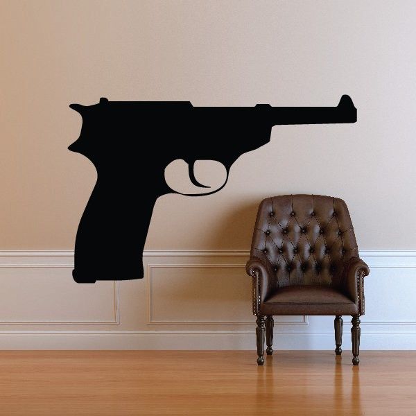 Image of German Semi-Automatic Pistol Decal