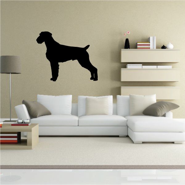 Image of German Wire Haired Pointer Decal