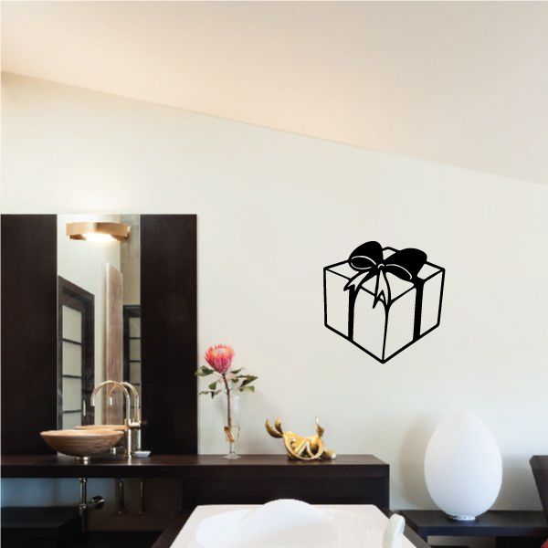 Image of Gift Wall Decal - Vinyl Decal - Car Decal - NS001