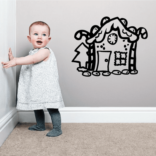 Image of Gingerbread House Decal