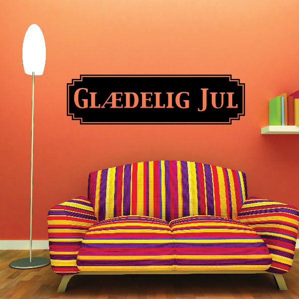 Image of Glædelig Jul Decal