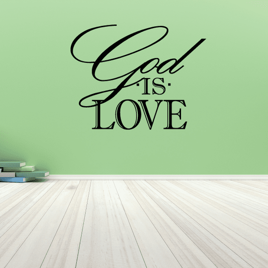 Image of God is love Decal