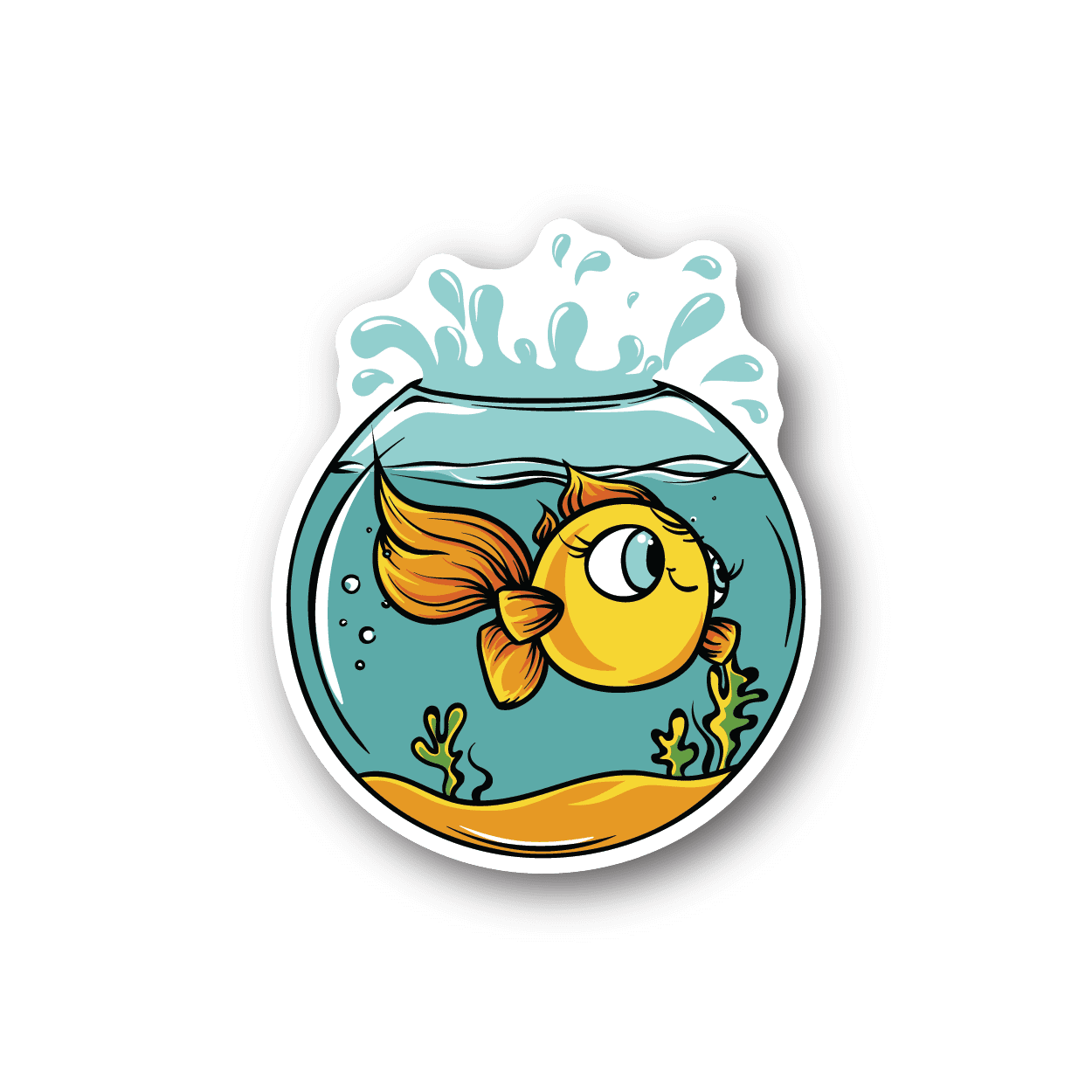 Image of Goldfish Sticker