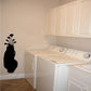 Vinyl golf bag decal, black golf bag silhouette on a light wall