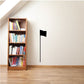 Golf flag vinyl wall decal with black flag on white stick