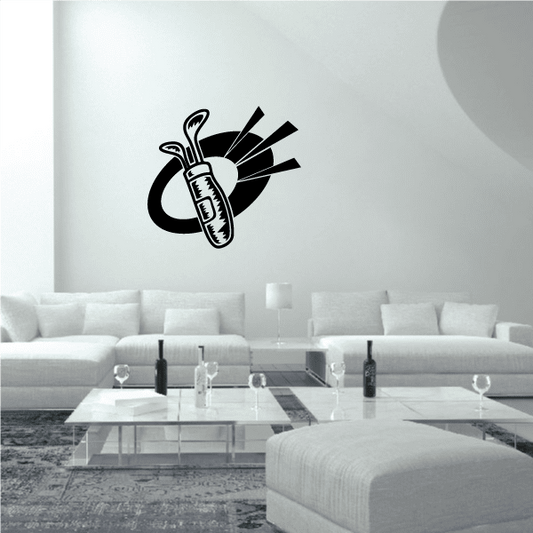 Image of Golf Gear Wall Decal - Vinyl Decal - Car Decal - CDS094