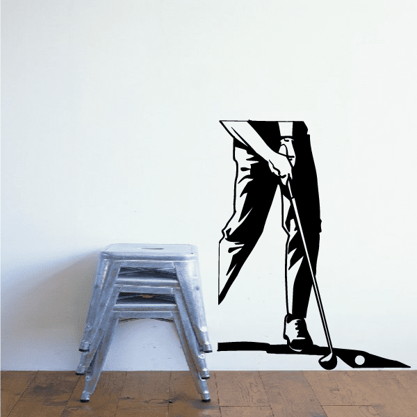 Image of Golf Wall Decal - Vinyl Decal - Car Decal - Bl005