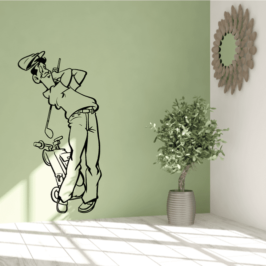 Image of Golf Wall Decal - Vinyl Decal - Car Decal - Bl034