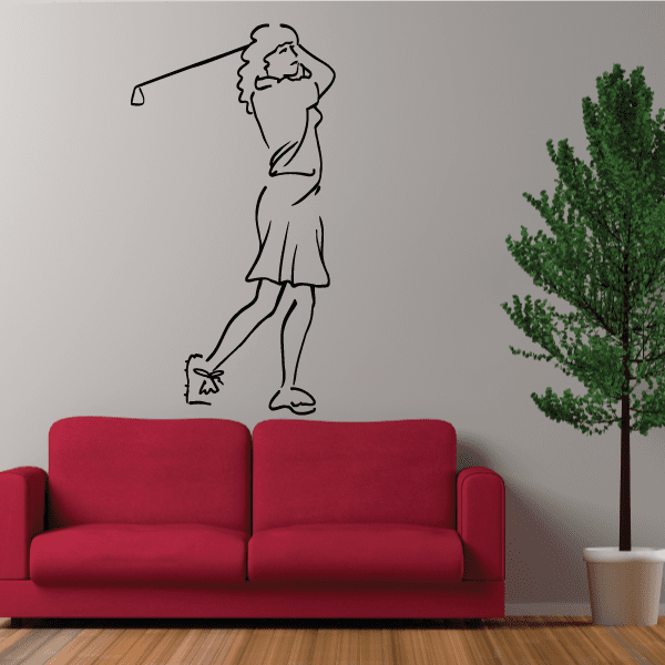 Image of Golf Wall Decal - Vinyl Decal - Car Decal - Bl035