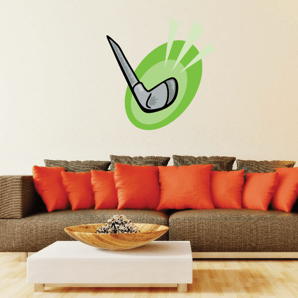 Image of Golf Wall Decal - Vinyl Sticker - Car Sticker - Die Cut Sticker - CDSCOLOR160