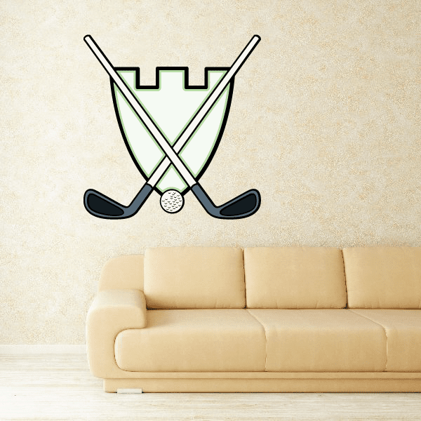 Image of Golf Wall Decal - Vinyl Sticker - Car Sticker - Die Cut Sticker - CDSCOLOR178