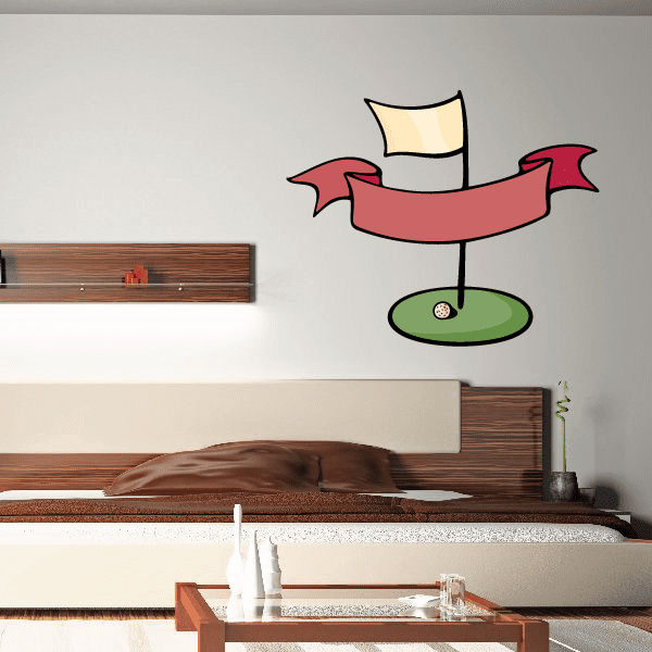 Image of Golf Wall Decal - Vinyl Sticker - Car Sticker - Die Cut Sticker - CDSCOLOR179