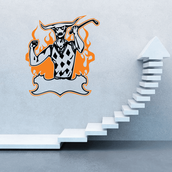 Image of Golf Wall Decal - Vinyl Sticker - Car Sticker - Die Cut Sticker - SMcolor005