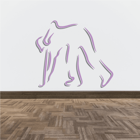 Image of Golfer Wall Decal - Vinyl Sticker - Car Sticker - Die Cut Sticker - CDSCOLOR044