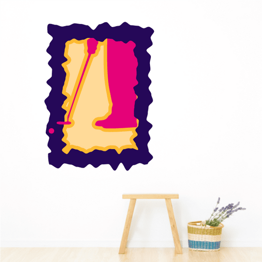 Image of Golfer Wall Decal - Vinyl Sticker - Car Sticker - Die Cut Sticker - CDSCOLOR047