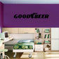 GoodBeer beer decal: bold black GOODBEER letters with beer mug icon